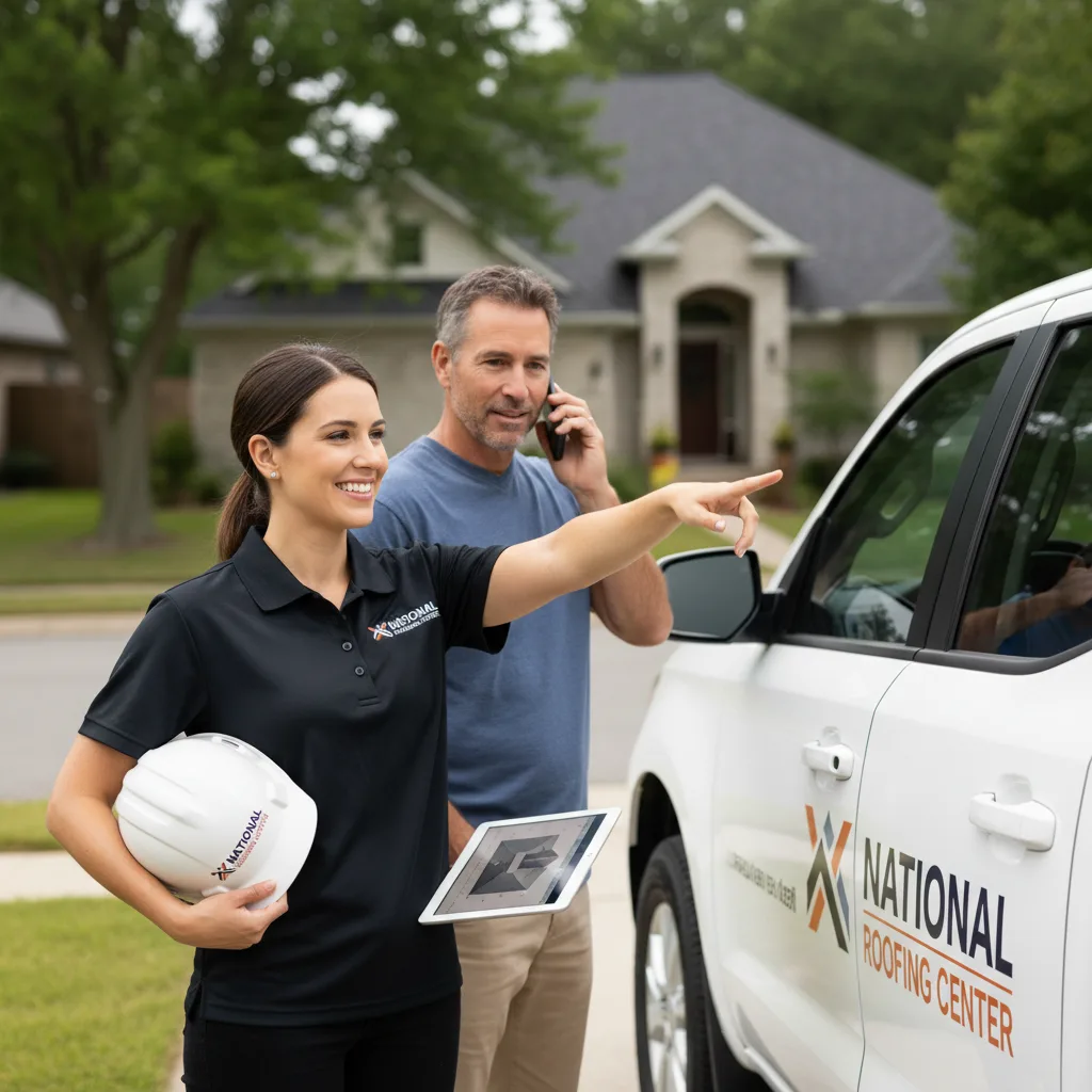 National Roofing Center customer support in Duff